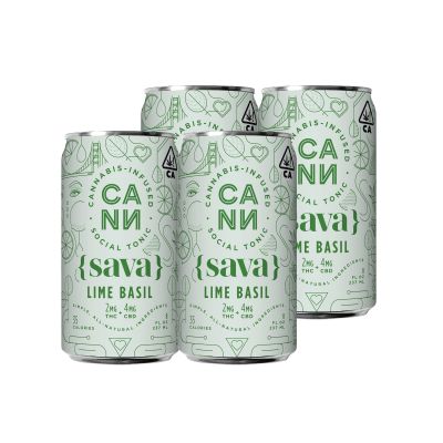 Sava's Lime Basil Social Tonic