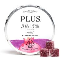 Pomegranate 1:1 CBD Relief Gummies