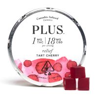 Tart Cherry 18:1 CBD Relief Gummies