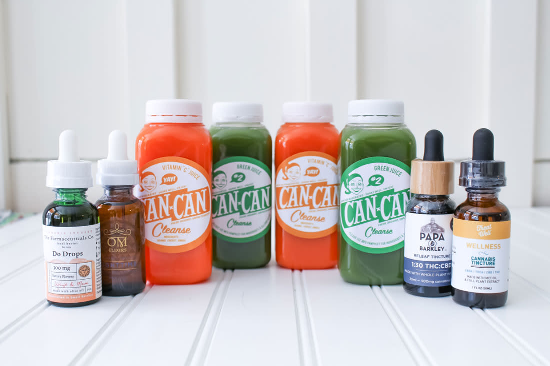 How to Pair Cannabis Tinctures With Your Juice Cleanse