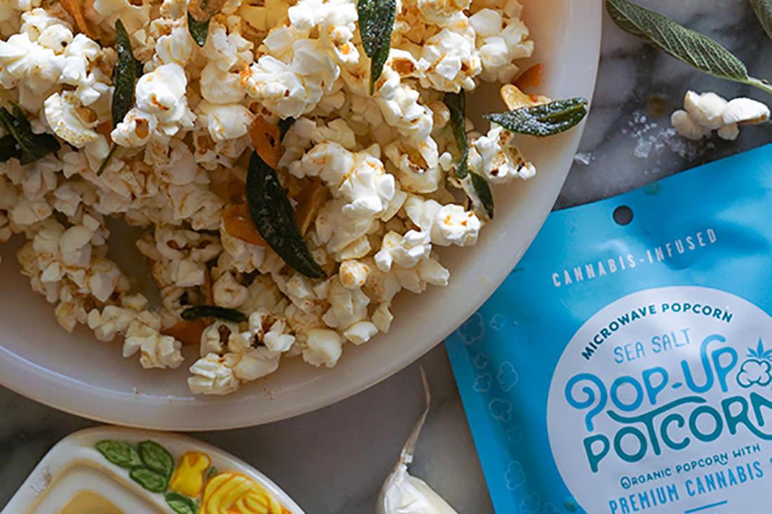 Pop-Up Potcorn With Brown Butter, Sage, and Toasted Garlic