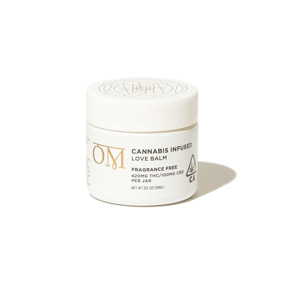 product shot of om love balm